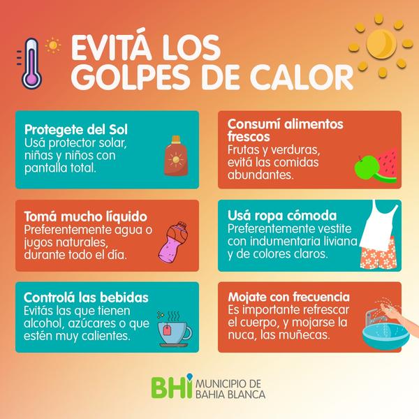 Golpe de calor: mirá los recaudos que tenés que tomar - EQSnotas 