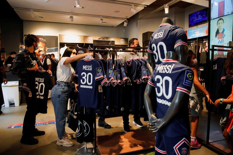 As.com El negocio de las camisetas de Messi en el Paris Saint-Germain 