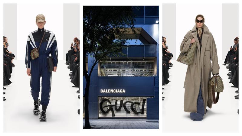 Balenciaga and Gucci present their powerful alliance: 'The Hacker Project'