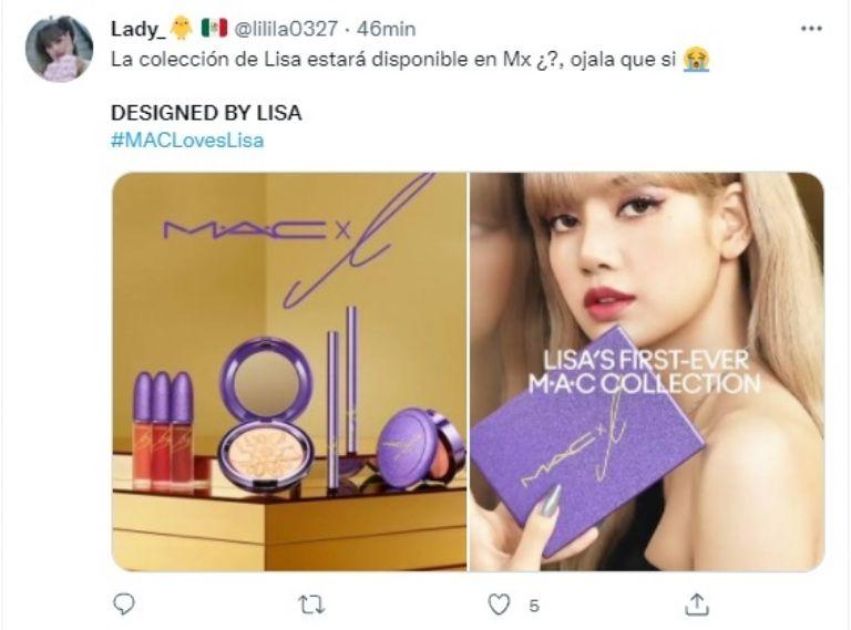 BLACKPINK: Lisa y MAC colaboran para una nueva línea de maquillaje