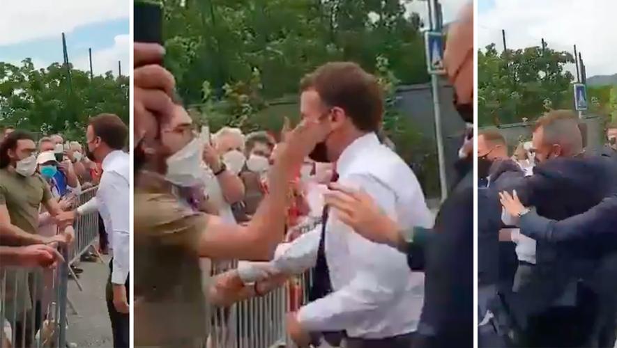 Who is Damien T., the man who slapped Macron?