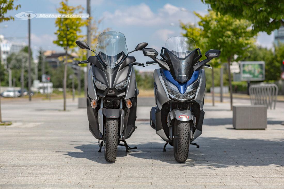 Duel HONDA FORZA 125 / YAMAHA XMAX 125 ABS