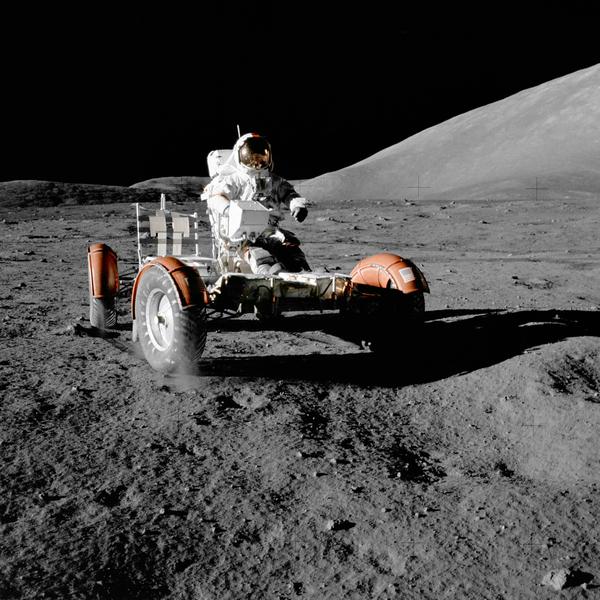 LRV (Lunar Roving Vehicle) : du léger pour rouler sur la Lune 