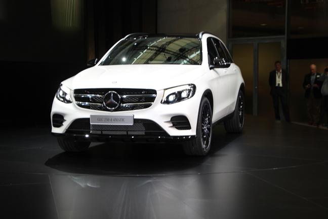 The Mercedes-Benz GLC 2016 unveiled in Germany