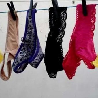 He denounced his neighbor for hanging her intimate clothes to "seduce" her husband