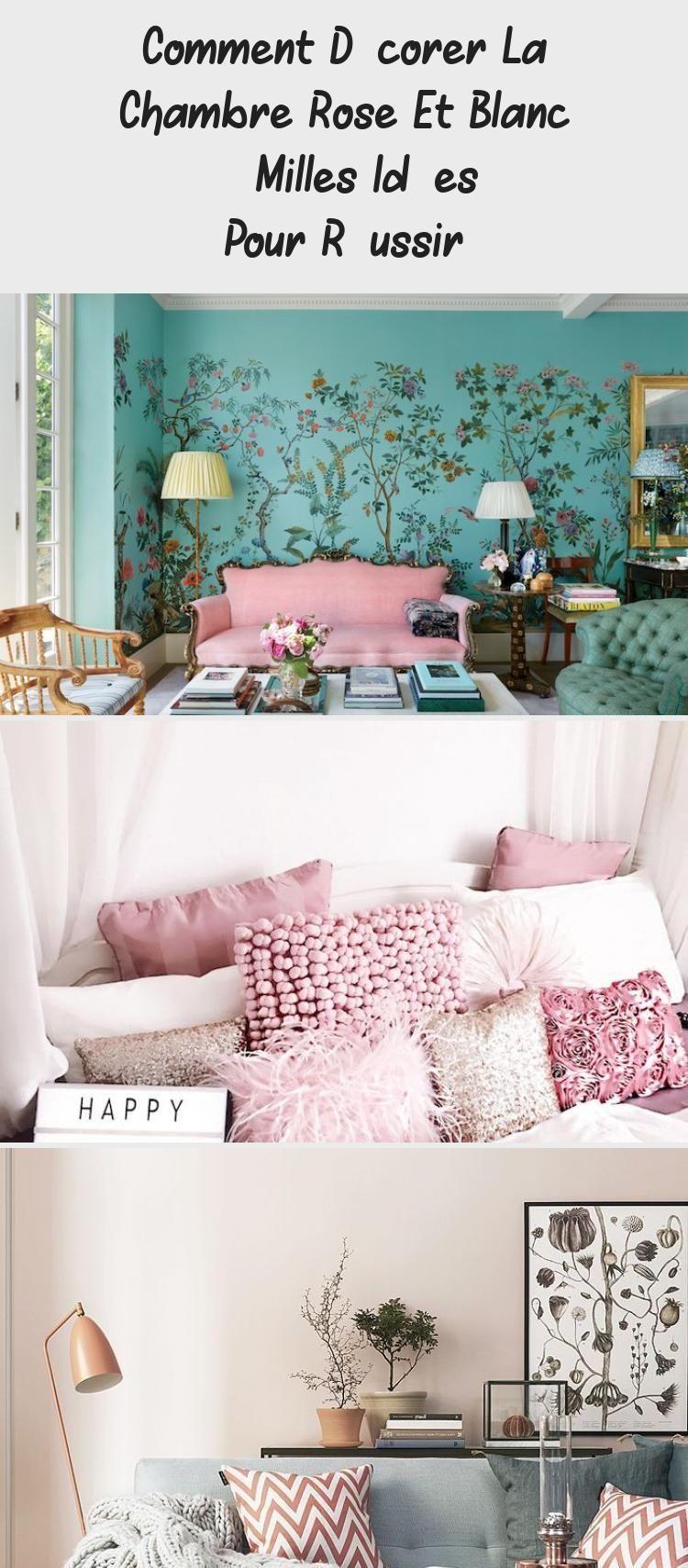 Comment décorer la chambre rose et blanc – milles idées pour réussir