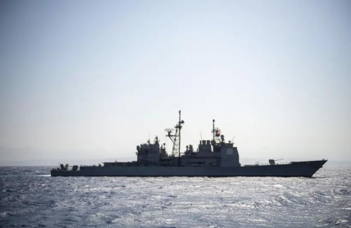 Joint U.S.-Bahrain naval exercise in the Gulf