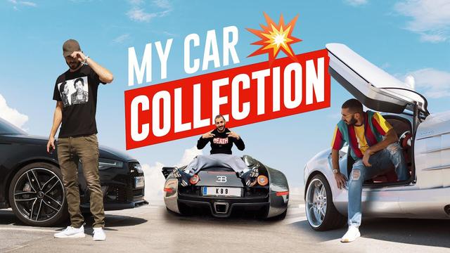 Karim Benzema enseña su colección de coches: su favorito, el primero que tuvo