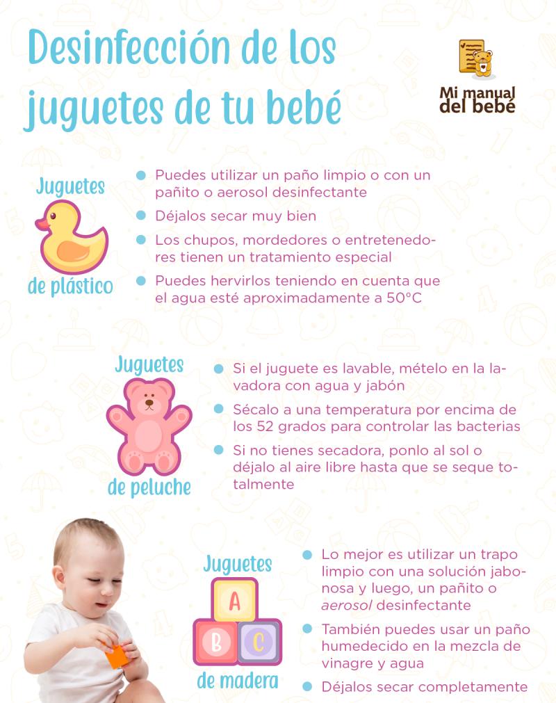 Bebés Bebés Cómo desinfectar los juguetes de los niños: Consejos, métodos y remedios naturales 