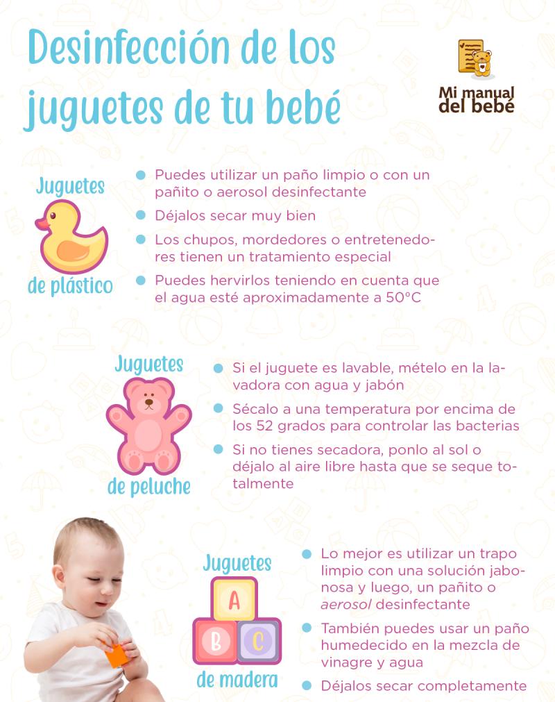 Bebés Bebés Cómo desinfectar los juguetes de los niños: Consejos, métodos y remedios naturales