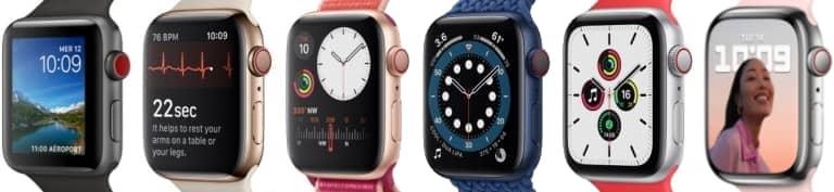 Apple Watch Series 5, 4 ou 3 : laquelle acheter en 2020 ? 