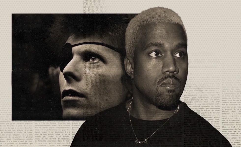David Bowie and Kanye West - Great Rock Conspiracies - Rolling Stone