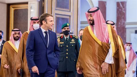 Macron and the Saudi Crown Prince together to help Lebanon