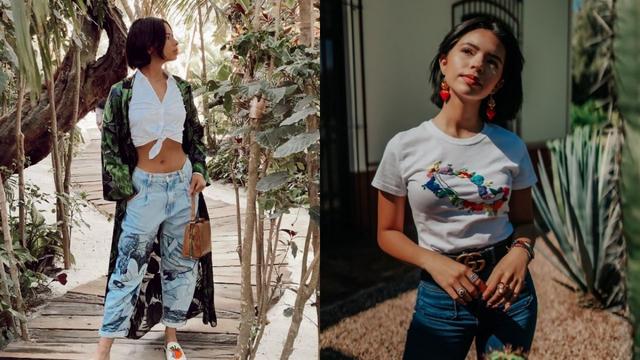 Ángela Aguilar y Gucci: Los outfits y prendas de diseñador que la cantante presume en redes