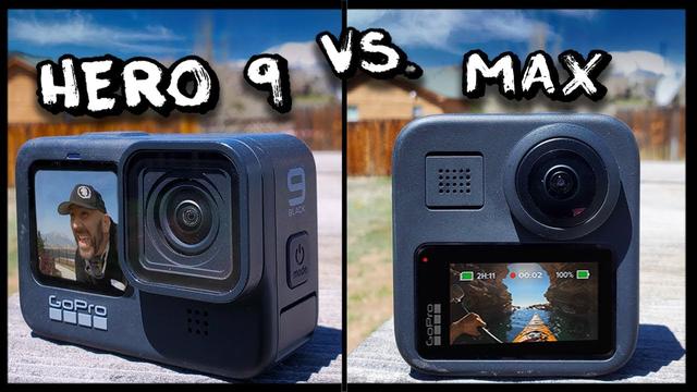 Comparaison GoPro Hero vs GoPro Max 