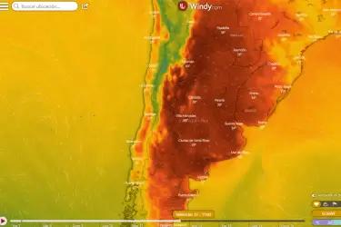 Se espera una ola de calor extremo en Argentina la semana próxima