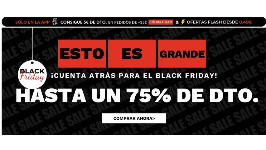 Omicrono Black Friday en Shein: ofertas del 75% con ropa a 50 céntimos en la web de moda