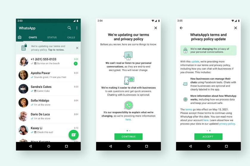 WhatsApp changes its privacy policy starting today in Europe to comply with the law: we thoroughly analyze the data you share 
