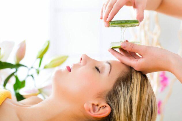 Treatments with aloe to take care of the skin