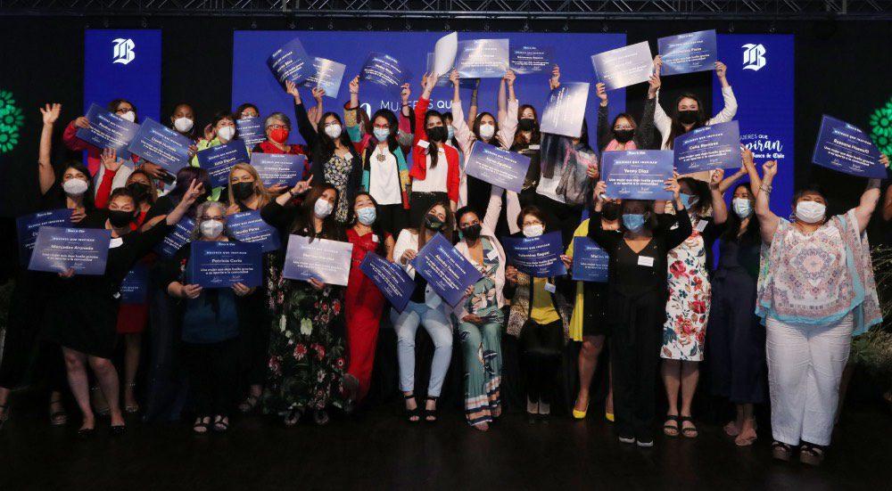 Banco de Chile entrega reconocimiento Mujeres que Inspiran a 35 emprendedoras y líderes de organizaciones sociales, y anuncia nueva convocatoria para 2022 - País Circular 