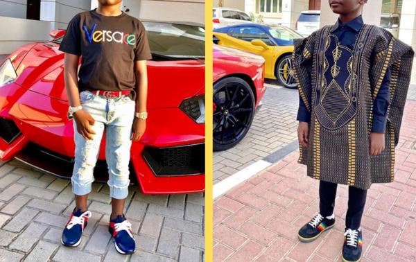 Oh my dior!This is the luxurious life of the billionaire African child of only nine years