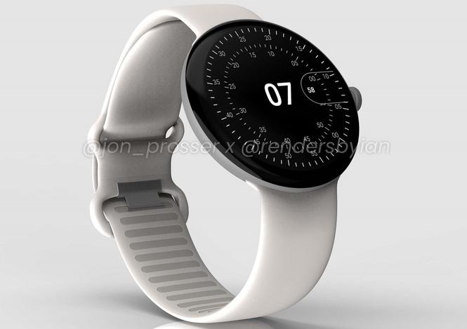 Google Pixel Watch : la montre connectée tout en sobriété se dévoile en rendus 3D