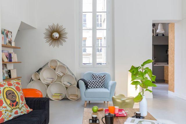 Rénovation appartement familial : 71 m2 relookés à Paris - Côté Maison