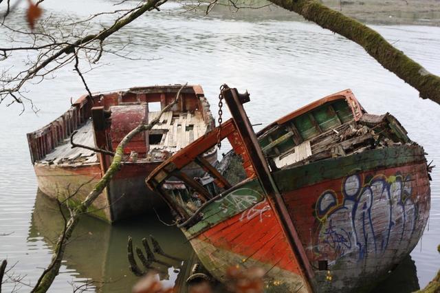 EN IMAGES. Nos coins secrets pour découvrir des cimetières de bateaux dans le Morbihan