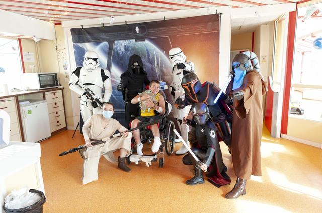 Grand-Bourgtheroulde : Star Wars Normandy donne le sourire aux enfants malades