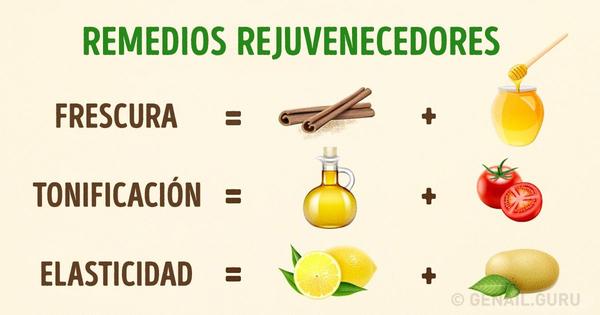 Beauty 12 Natural Remedies to rejuvenate the face