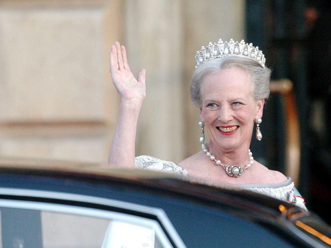 Queen Margrethe II's impressive jewelry box is shown to the public