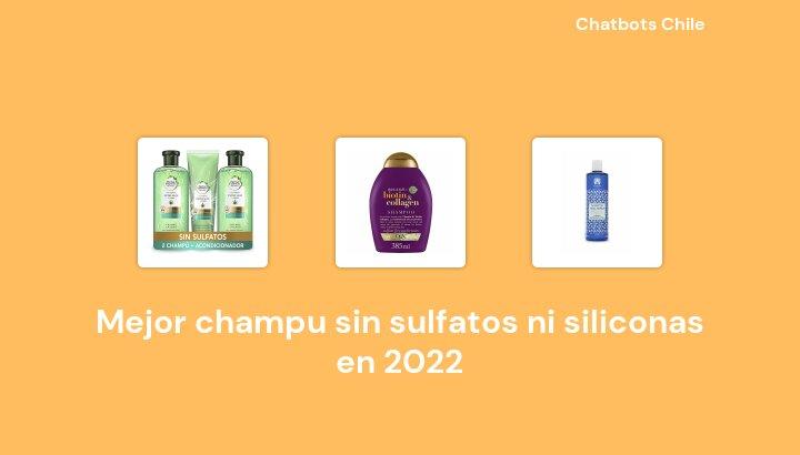 Mejor champú sin sulfatos en 2022: 47 Mejores Opciones