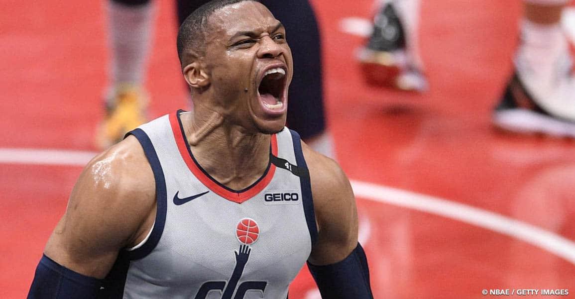 Russell Westbrook et les Wizards, quel run légendaire !