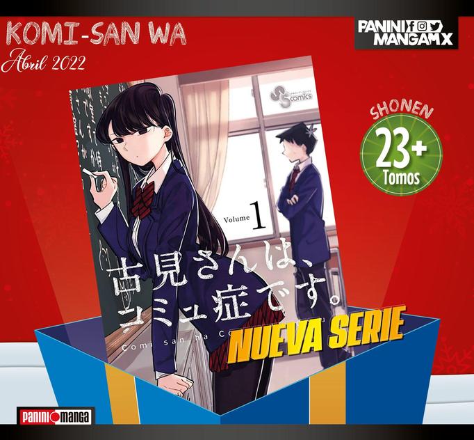 El manga Komi-san wa, Komyushou Desu llegará a México en 2022 