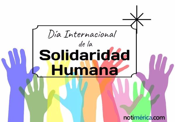 Día Internacional de la solidaridad humana