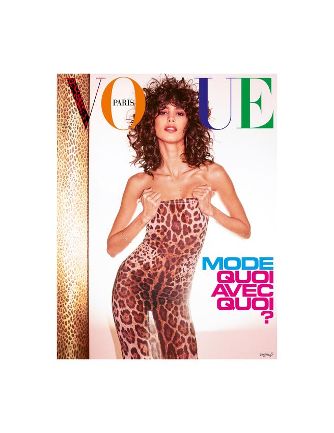 “Mode : Quoi avec quoi ?” : Mica Argañaraz cover girl du Vogue Paris d'août 2021