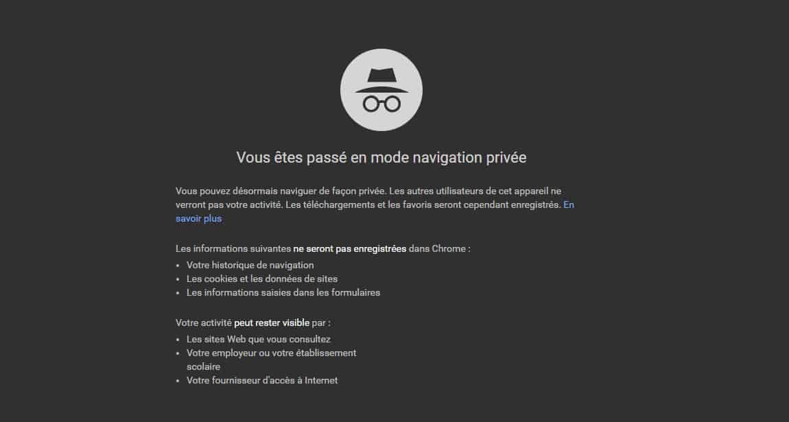 Navigation privée : tout savoir sur le mode discret de votre navigateur