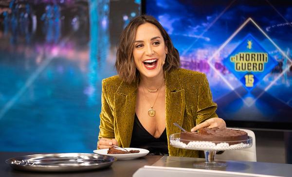 Tamara Falcó previews the great look with a blazer and leather pants that you will wear at the next parties