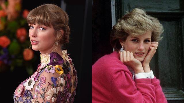 Taylor Swift stole the eyes after recreating the daring "Dress of Revenge" by Lady Di