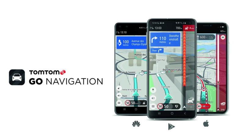 L’App TomTom GO Navigation dispo sur tous les smartphones. 