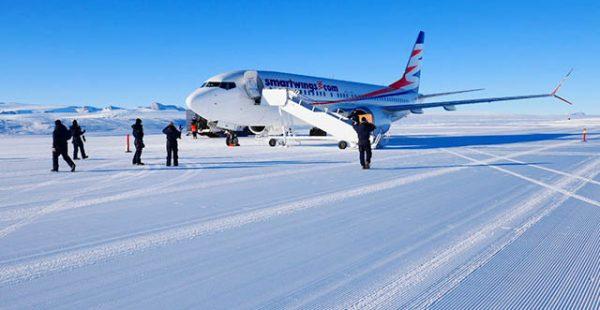 Historique : un 737 MAX en Antarctique (photos, vidéo)