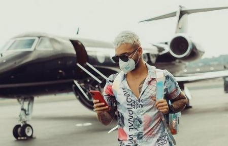 This is the impressive private jet with which Maluma moves around the world