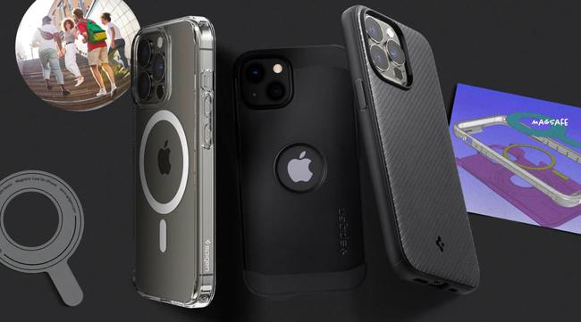 Profitez de votre iPhone 13 sans fil avec les coques et chargeurs Spigen 📍 | iGeneration 