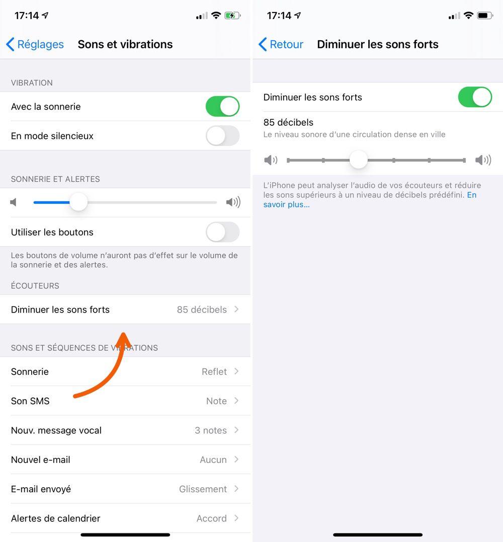 iOS 14 réduit plus finement le volume maximal | iGeneration 