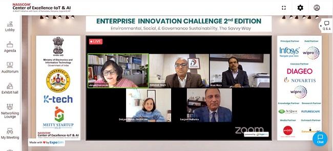 MeitY CoE Enterprise Innovation Challenge with NASSCOM calls for tech innovation to achieve ESG Goals