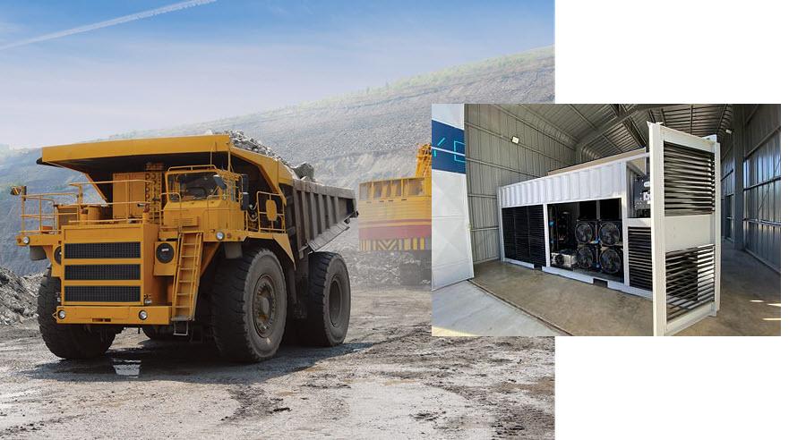 HYDRA’S FCEV mining truck stationary powertrain prototype completed while Liebherr joins consortium NEWS 