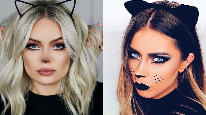 Estas 17 ideas de maquillaje de gato para Halloween son otro nivel 