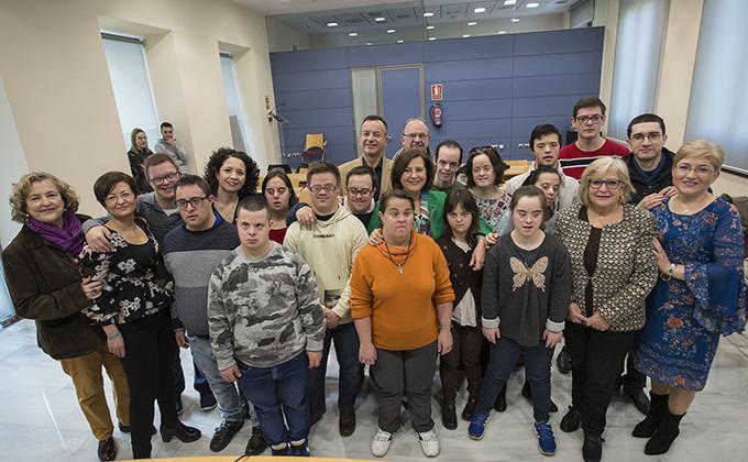 The Board offers internships in Granada for young people with Down Syndrome