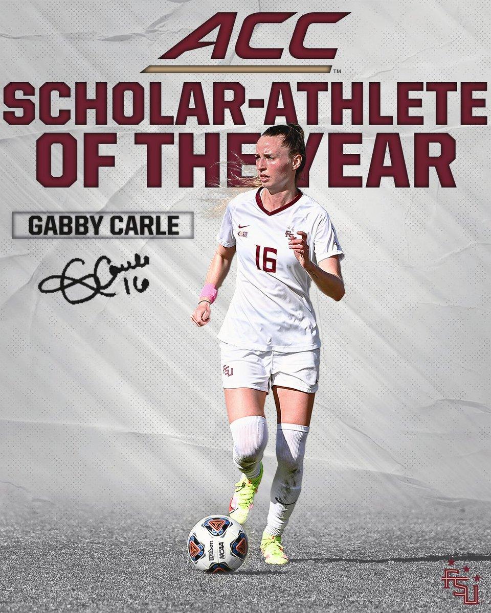 Carle Named ACC Scholar Athlete of the Year; Program Record Tying 10 on the All-ACC Academic Team