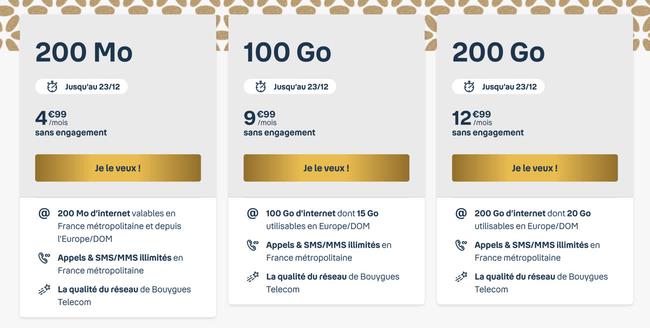Bon plan : forfait mobile 100 Go à 10 €/mois chez B&You ou SFR RED | iGeneration 